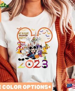Disney Halloween 2023 Shirt Matching Family T-Shirt Hoodie