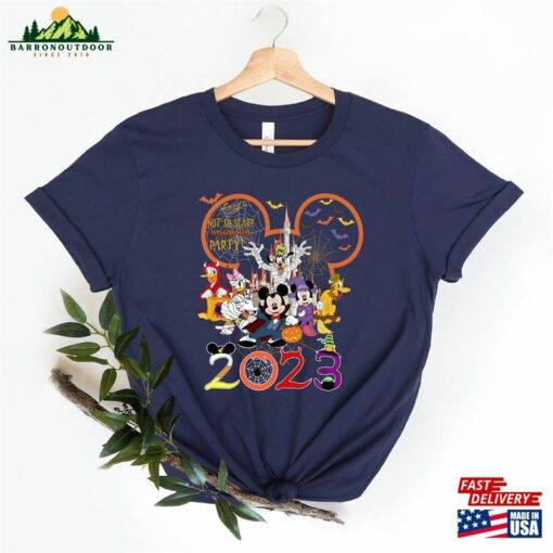 Disney Halloween 2023 Shirt Matching Family T-Shirt Hoodie
