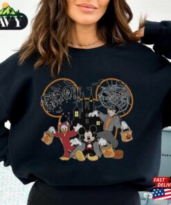 Disney Halloween 2023 Shirt Mickey And Friends Unisex Sweatshirt 3