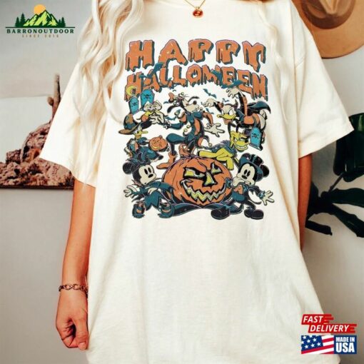 Disney Halloween 2023 Sweatshirt Matching Family Shirt T-Shirt Hoodie