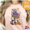 Disney Halloween Castle Mickey And Friends Shirt T-Shirts Sweatshirt Unisex Hoodie