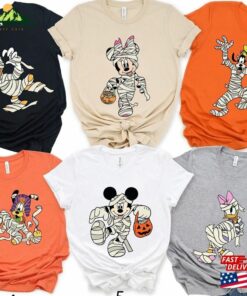 Disney Halloween Character Shirt Mickey Matching Hoodie Unisex