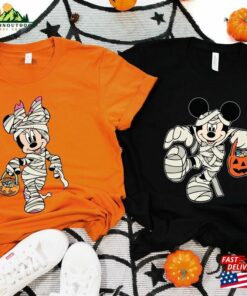 Disney Halloween Character Shirt Mickey Matching Hoodie Unisex