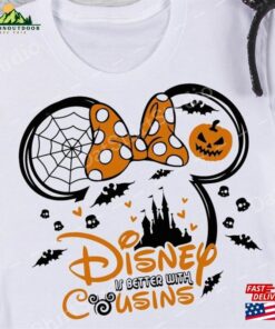 Disney Halloween Cousin Crew Shirts Vacation 2023 T-Shirt Hoodie