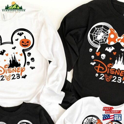 Disney Halloween Crew 2023 Shirt Matching Unisex Sweatshirt