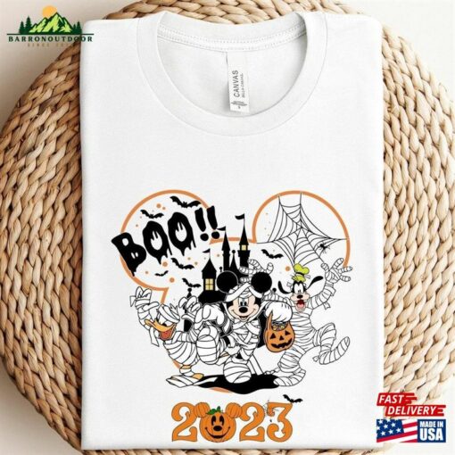 Disney Halloween Crew Shirts 2023 Mickey And Friend Shirt T-Shirt Hoodie