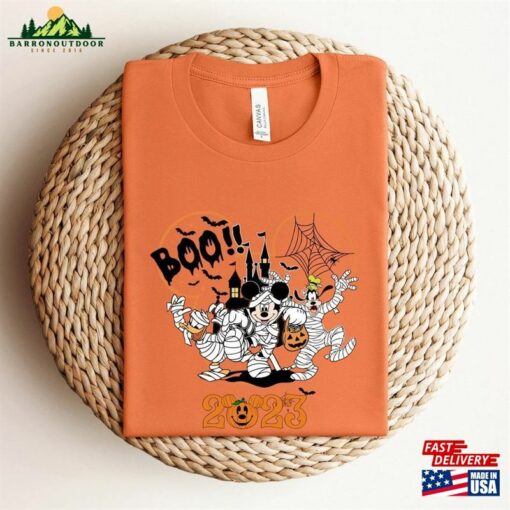 Disney Halloween Crew Shirts 2023 Mickey And Friend Shirt T-Shirt Hoodie