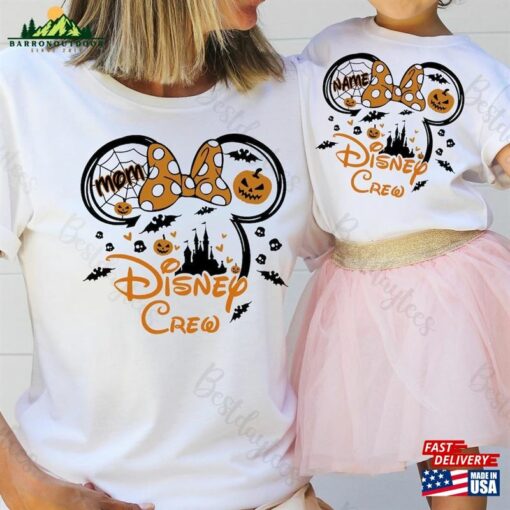 Disney Halloween Crew Shirts Custom Matching Classic Unisex