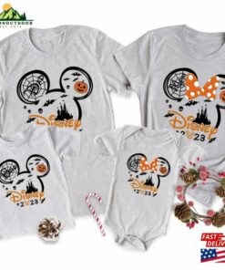 Disney Halloween Crew Shirts Custom Spooky Season T-Shirt Magic Castle Vacation Sweatshirt Hoodie