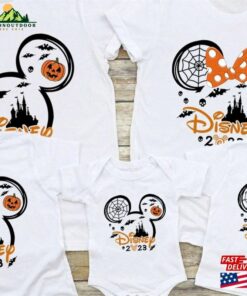 Disney Halloween Crew Shirts Custom Spooky Season T-Shirt Magic Castle Vacation Sweatshirt Hoodie