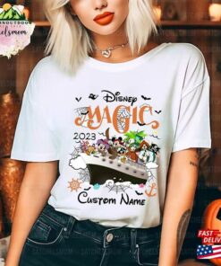 Disney Halloween Cruise Shirt On The High Seas Mickey Pumpkin Spice Ghost Classic T-Shirt