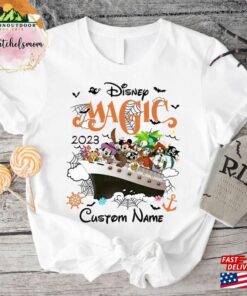 Disney Halloween Cruise Shirt On The High Seas Mickey Pumpkin Spice Ghost Classic T-Shirt