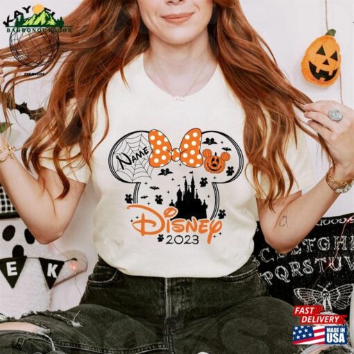 Disney Halloween Family 2023 Shirt Matching Shirts Classic Hoodie