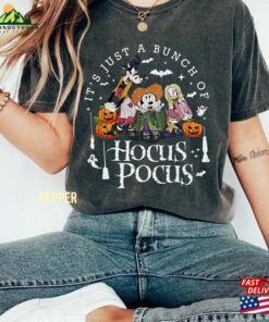 Disney Halloween Hocus Pocus Comfort Colors Shirts It’s Just A Bunch Of Classic Hoodie