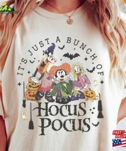 Disney Halloween Hocus Pocus Comfort Colors T-Shirt It’s Just A Bunch Of Unisex Classic