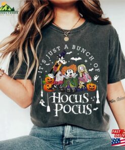 Disney Halloween Hocus Pocus Comfort Shirt Its Just A Bunch Of T Shirt Hoodie 3