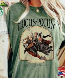 Disney Halloween Hocus Pocus Shirt I Put A Spell On You Comfort Colors Sanderson Sisters Unisex Classic