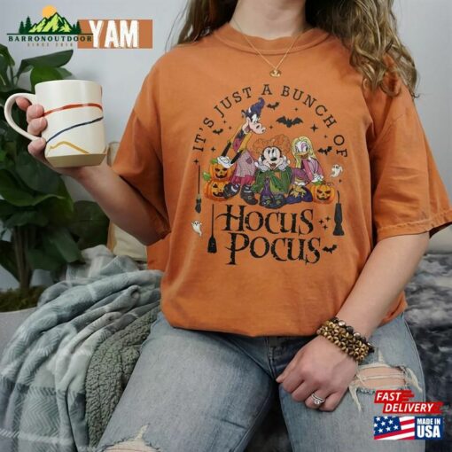 Disney Halloween Hocus Pocus Shirt It’s Just A Bunch Of Hoodie Classic