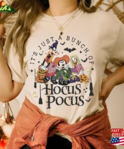 Disney Halloween Hocus Pocus Shirt It’s Just A Bunch Of Hoodie Unisex