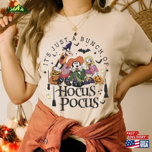 Disney Halloween Hocus Pocus Shirt It’s Just A Bunch Of Hoodie Unisex