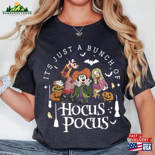 Disney Halloween Hocus Pocus Shirt It’s Just A Bunch Of Hoodie Unisex