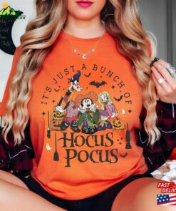 Disney Halloween Hocus Pocus Shirt Its Just A Bunch Of Hoodie Unisex 3
