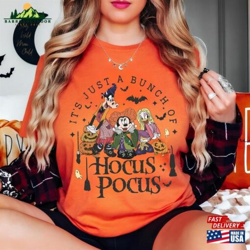 Disney Halloween Hocus Pocus Shirt It’s Just A Bunch Of Hoodie Unisex