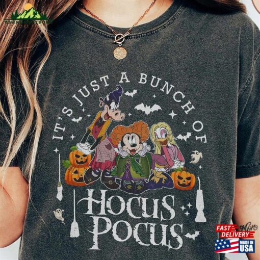 Disney Halloween Hocus Pocus Shirt It’s Just A Bunch Of Sweatshirt Classic