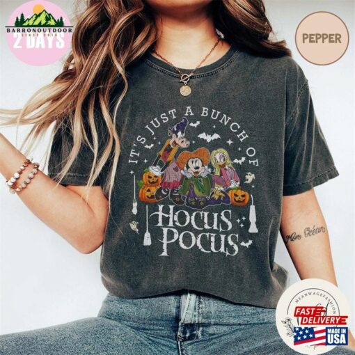 Disney Halloween Hocus Pocus Shirt It’s Just A Bunch Of T-Shirt Hoodie