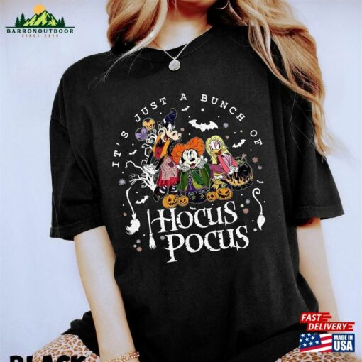 Disney Halloween Hocus Pocus Shirt It’s Just A Bunch Of Tee Hoodie Classic