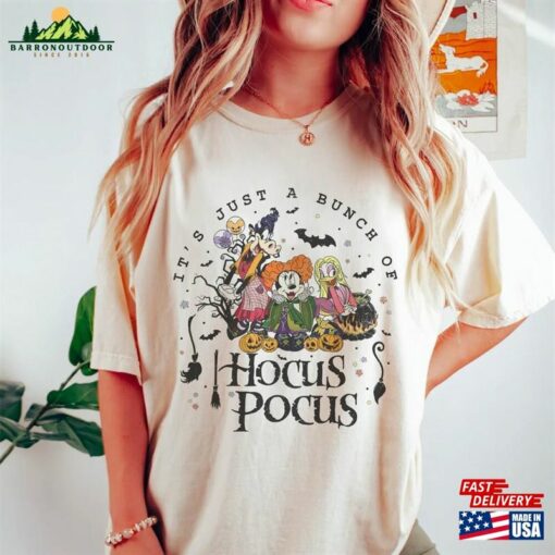 Disney Halloween Hocus Pocus Shirt It’s Just A Bunch Of Tee Sweatshirt Classic