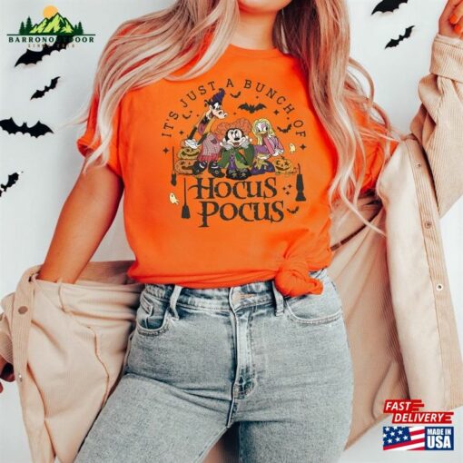 Disney Halloween Hocus Pocus Shirt It’s Just A Bunch Of Unisex Sweatshirt