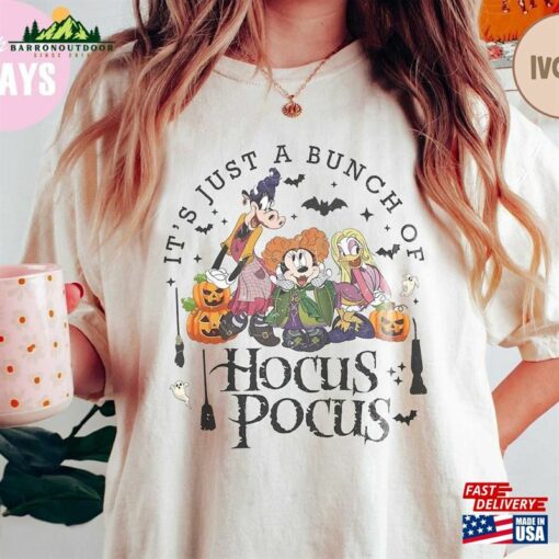 Disney Halloween Hocus Pocus Shirt It’s Just A Bunch Of Unisex T-Shirt