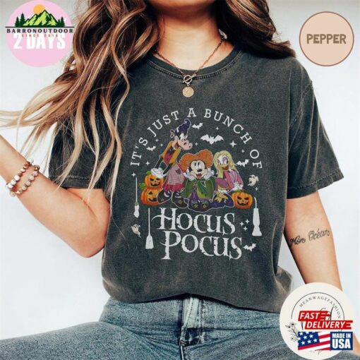 Disney Halloween Hocus Pocus Shirt It’s Just A Bunch Of Unisex T-Shirt