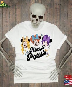 Disney Halloween Hocus Pocus Shirt Sweatshirt Mickey And Minnie Sanderson Sisters Comfort Colors T Shirt Unisex 3