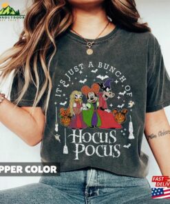 Disney Halloween Hocus Pocus Shirts Its Just A Bunch Of Classic Hoodie 3