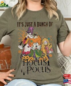 Disney Halloween Hocus Pocus Sweatshirt It’s Just A Bunch Of Shirt Unisex Classic