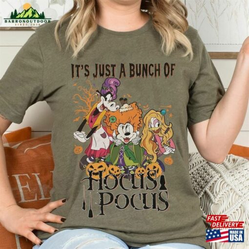 Disney Halloween Hocus Pocus Sweatshirt It’s Just A Bunch Of Shirt Unisex Classic