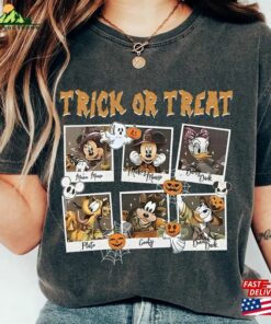 Disney Halloween Mickey Friends Comfort Color Shirt’s Not So Scary Party Sweatshirt Hoodie Unisex