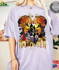 Disney Halloween Not So Scary Shirt Mickey Friends Unisex Sweatshirt