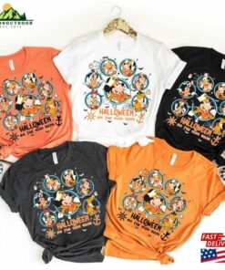 Disney Halloween On The High Seas 2023 Shirt Mickey And Friends Cruise Shirts Sweatshirt Classic