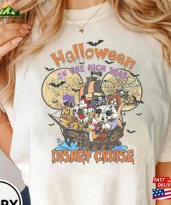 Disney Halloween On The High Seas 2023 Shirt Retro T-Shirt Cruise Tee Birthday Gift Funny Classic Unisex 2 Disney Halloween On The High Seas 2023 Shirt Retro T Shirt Cruise Tee Birthday Gift Funny Classic Unisex 3