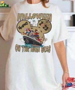 Disney Halloween On The High Seas 2023 T-Shirt Shirt Mickey Ghost Classic Hoodie