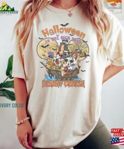 Disney Halloween On The High Seas Comfort Colors Shirt Cruise Vintage T-Shirt Classic