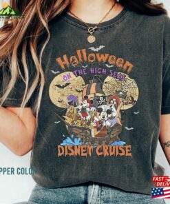 Disney Halloween On The High Seas Comfort Colors Shirt Cruise Vintage T-Shirt Classic