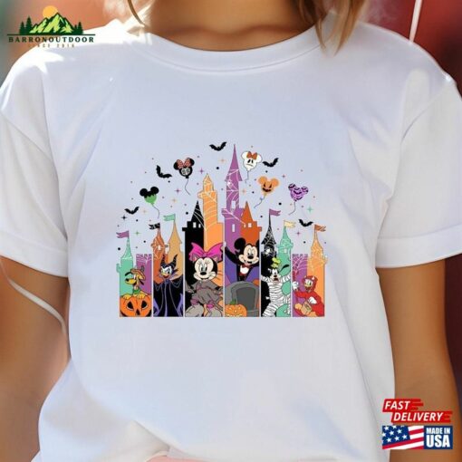 Disney Halloween Party Shirt Mickey Mouse Disneyworld Hoodie T-Shirt