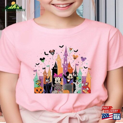 Disney Halloween Party Shirt Mickey Mouse Disneyworld Hoodie T-Shirt