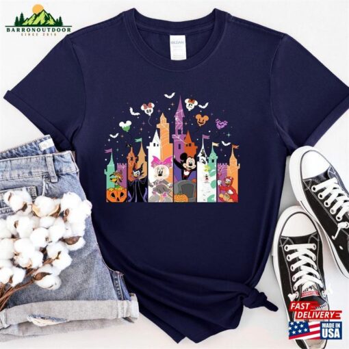 Disney Halloween Party Shirt Mickey Mouse Disneyworld Hoodie T-Shirt