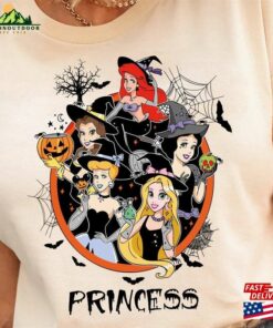 Disney Halloween Princess Shirts Disneyland Tee T-Shirt Sweatshirt
