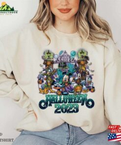 Disney Halloween Retro Shirt Matching Family Sweatshirt Unisex